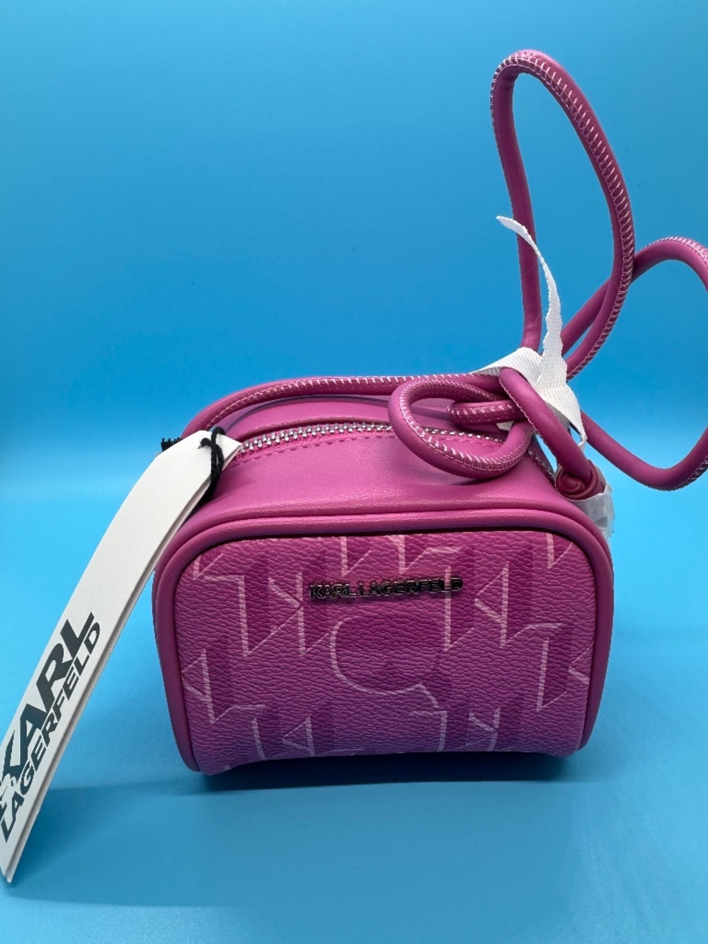 Karl Lagerfeld Micro Bag in Spring Crocus